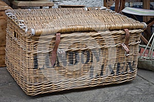 Bric-ÃÂ -brac or bric-a-brac - Linen - laundry basket - London photo